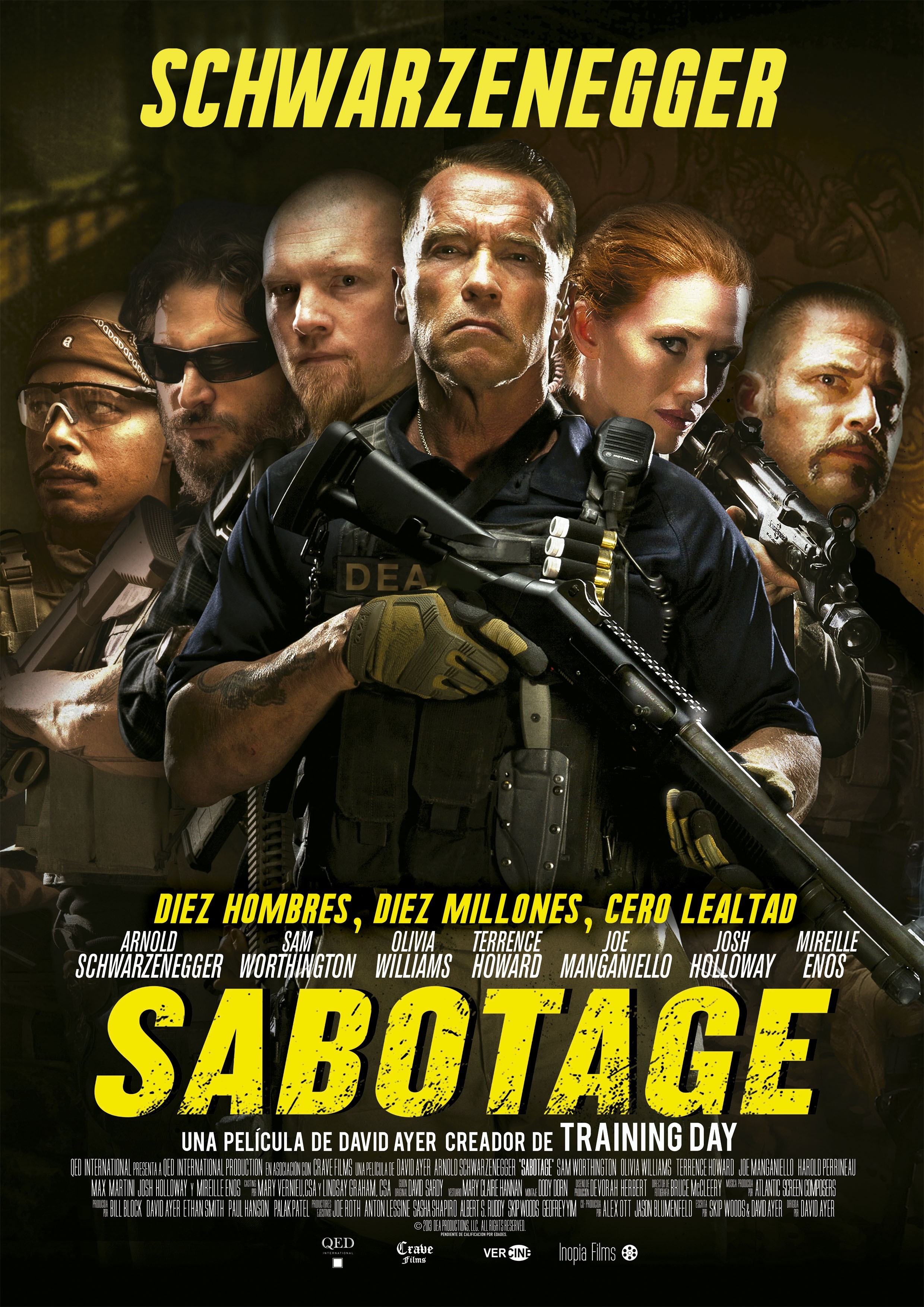 Sabotage Main Poster