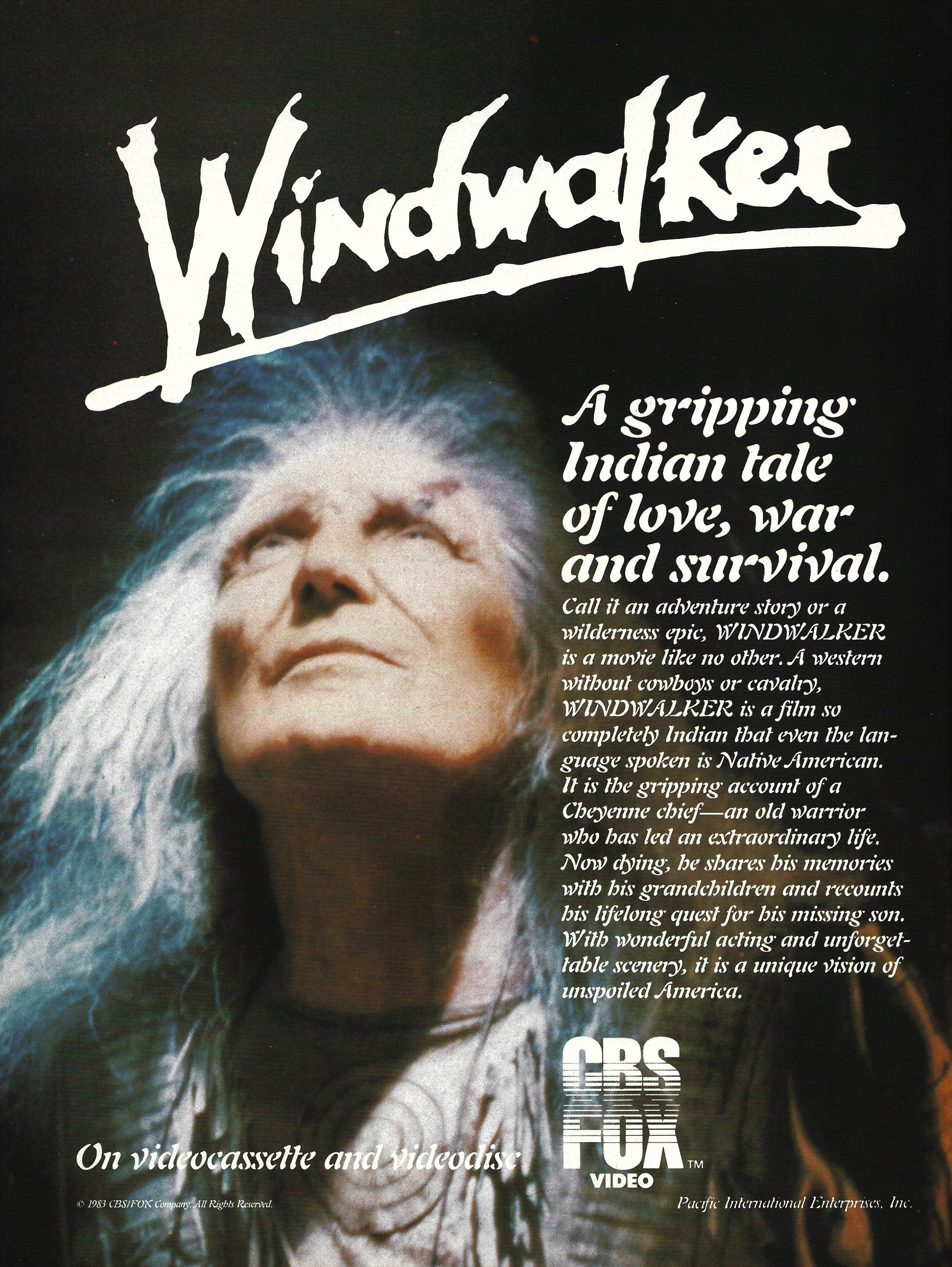 Windwalker (1983) Main Poster