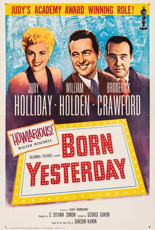 Born Yesterday (1993) Main Poster