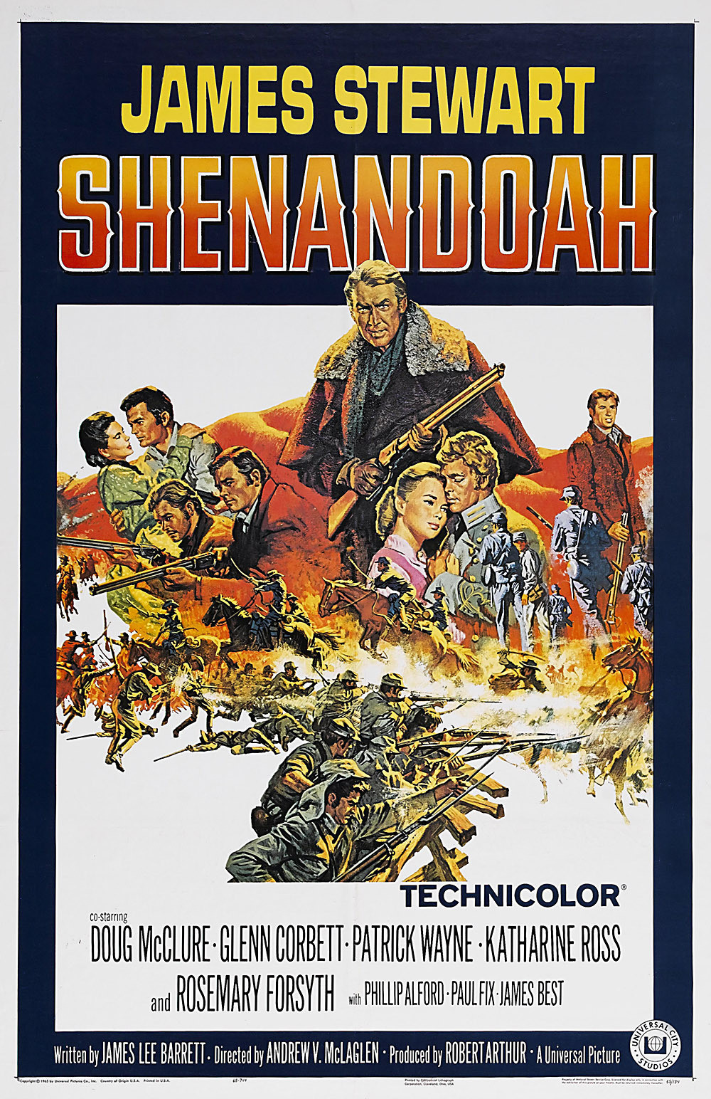 Shenandoah (1965) Main Poster