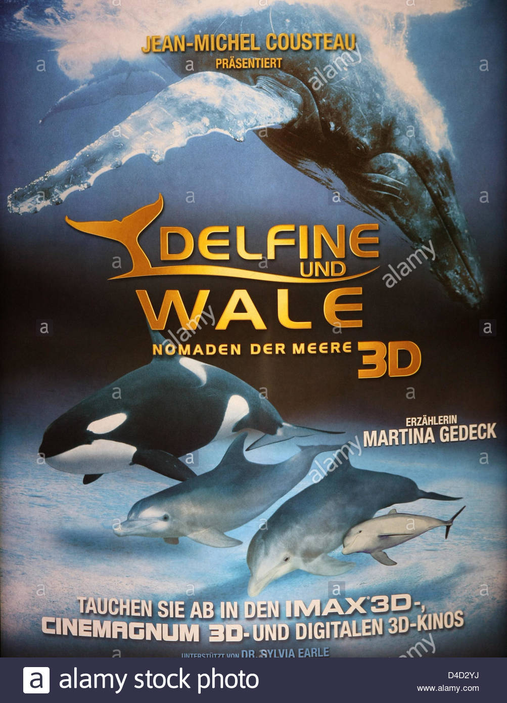 Dolphins And Whales 3D: Tribes Of The Ocean Main Poster