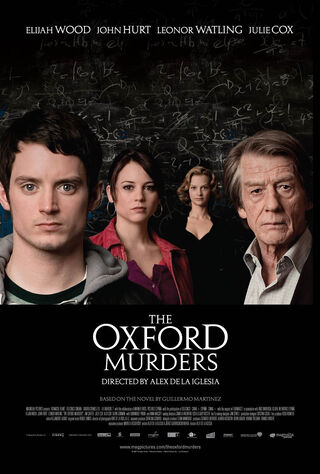 The Oxford Murders (2010) Main Poster