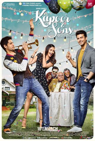 Kapoor & Sons (2016) Main Poster