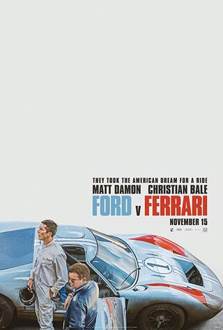 Ford vs Ferrari (2019) Main Poster