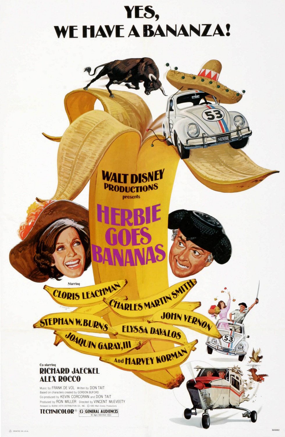 Herbie Goes Bananas Main Poster