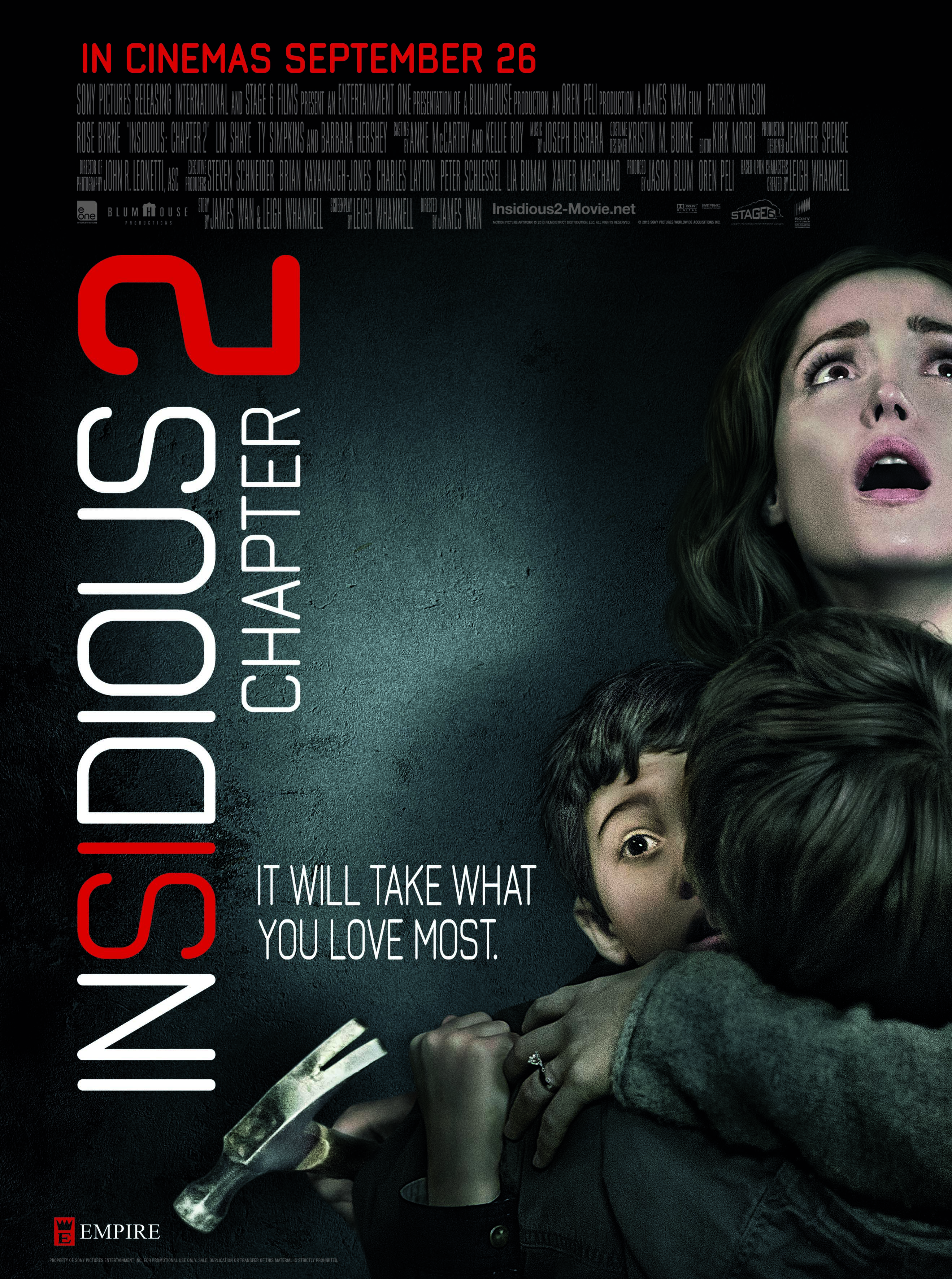 Insidious: Chapter 2 Main Poster