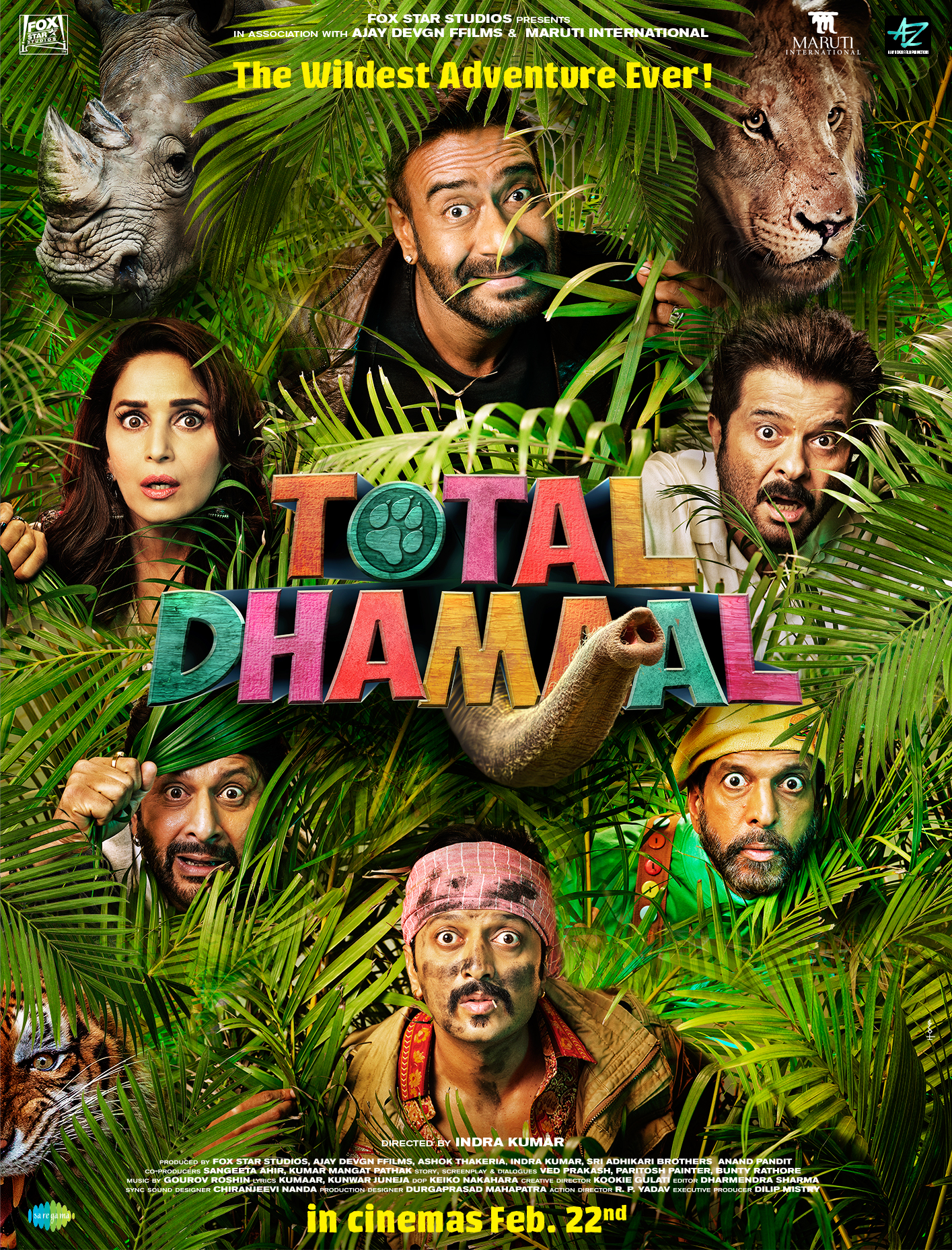 Total Dhamaal Main Poster