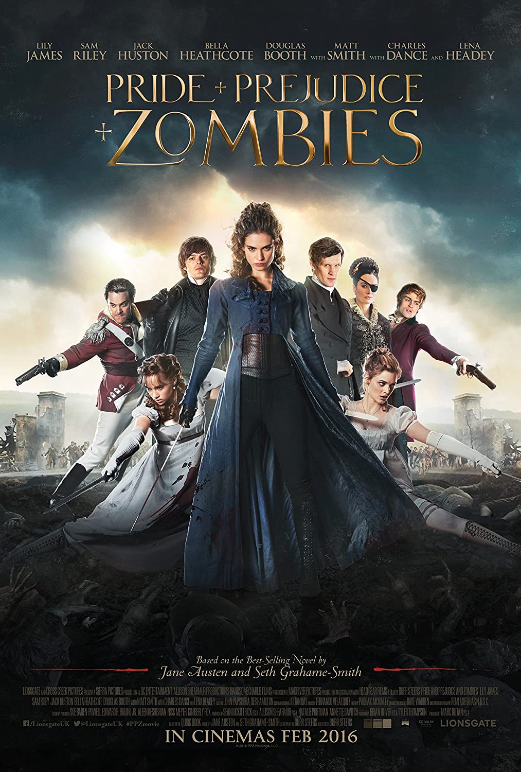 Pride And Prejudice And Zombies Main Poster