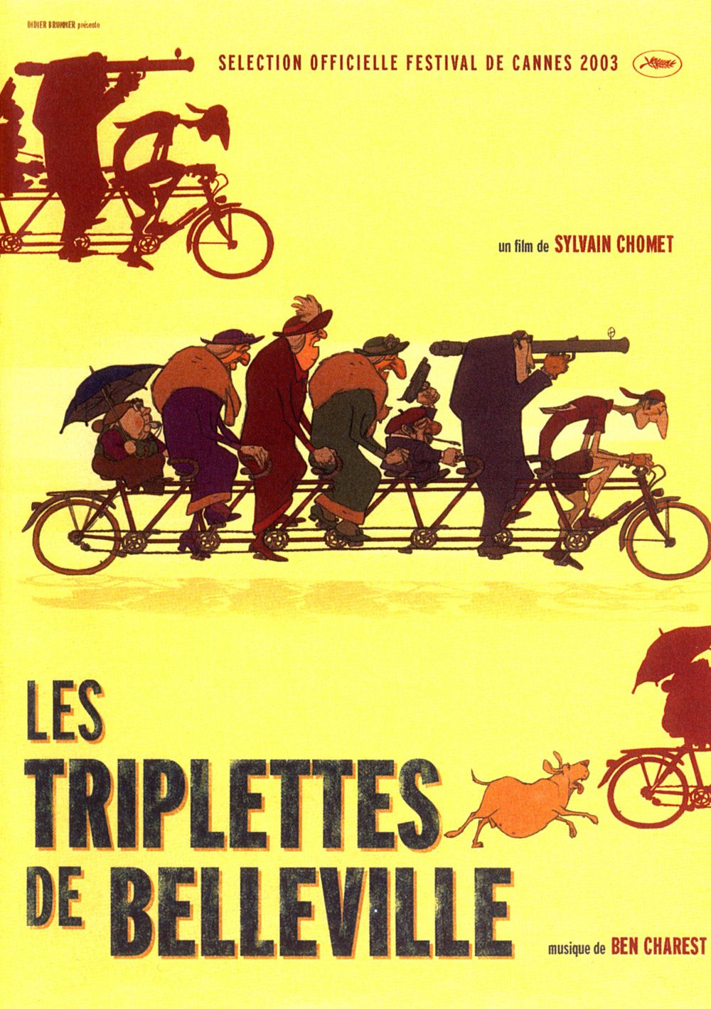 The Triplets Of Belleville (2004) Poster #4