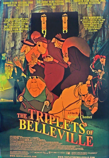 The Triplets Of Belleville (2004) Poster #7