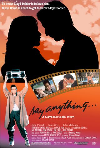 Say Anything... (1989) Main Poster