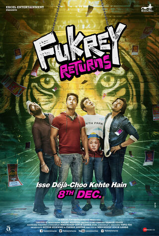 Fukrey Returns (2017) Main Poster