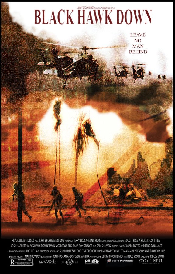Black Hawk Down (2002) Poster #3