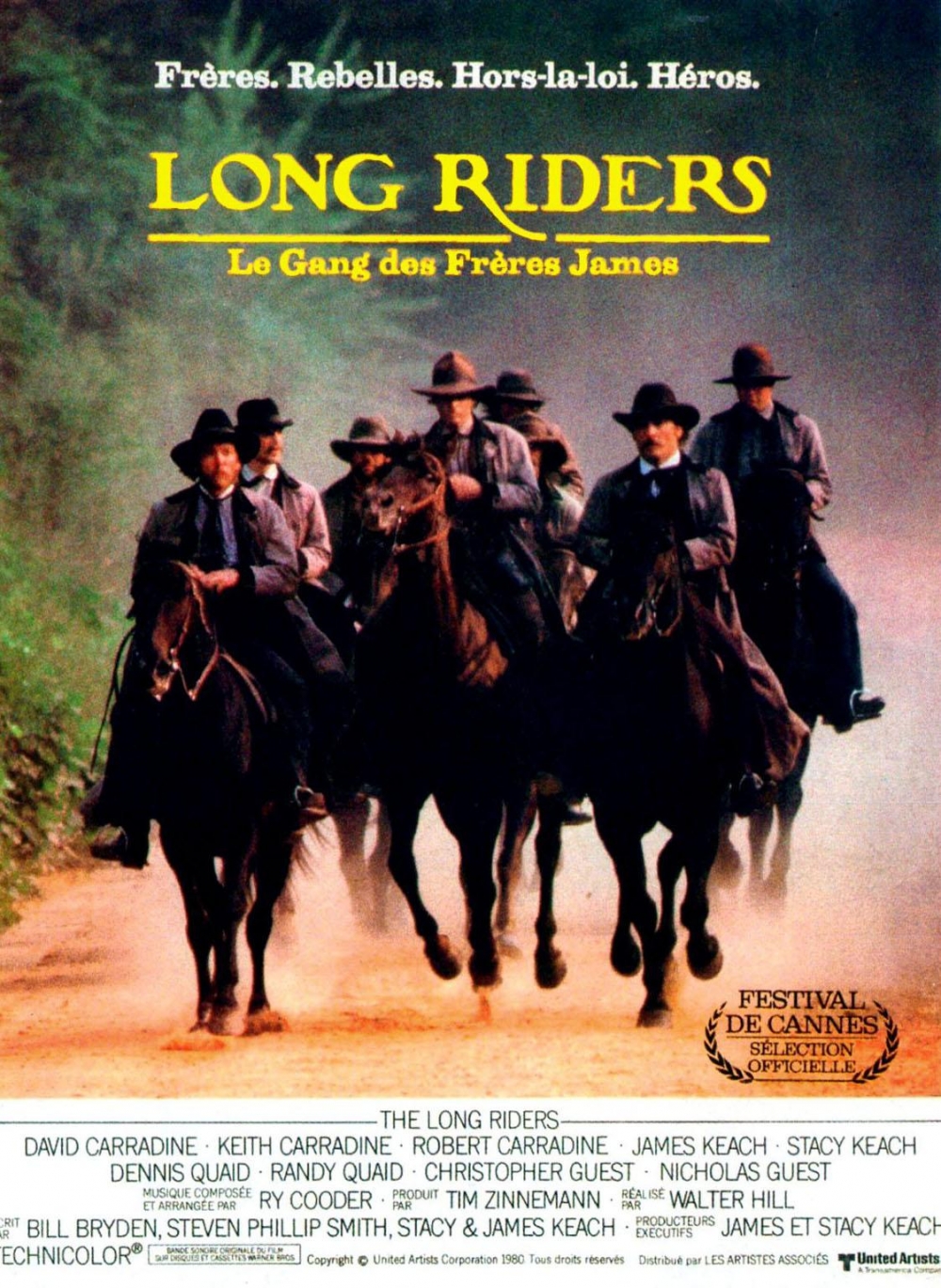 The Long Riders Main Poster