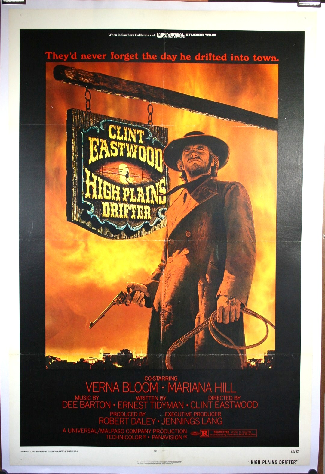High Plains Drifter Main Poster