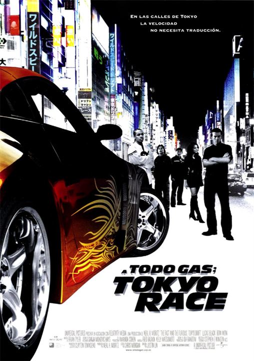 The Fast And The Furious: Tokyo Drift Main Poster
