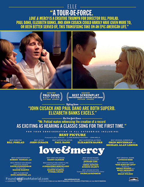 Love & Mercy (2015) Poster #4