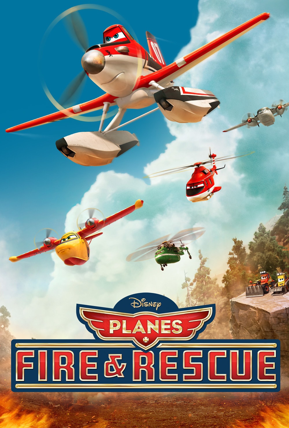 Planes: Fire & Rescue Main Poster