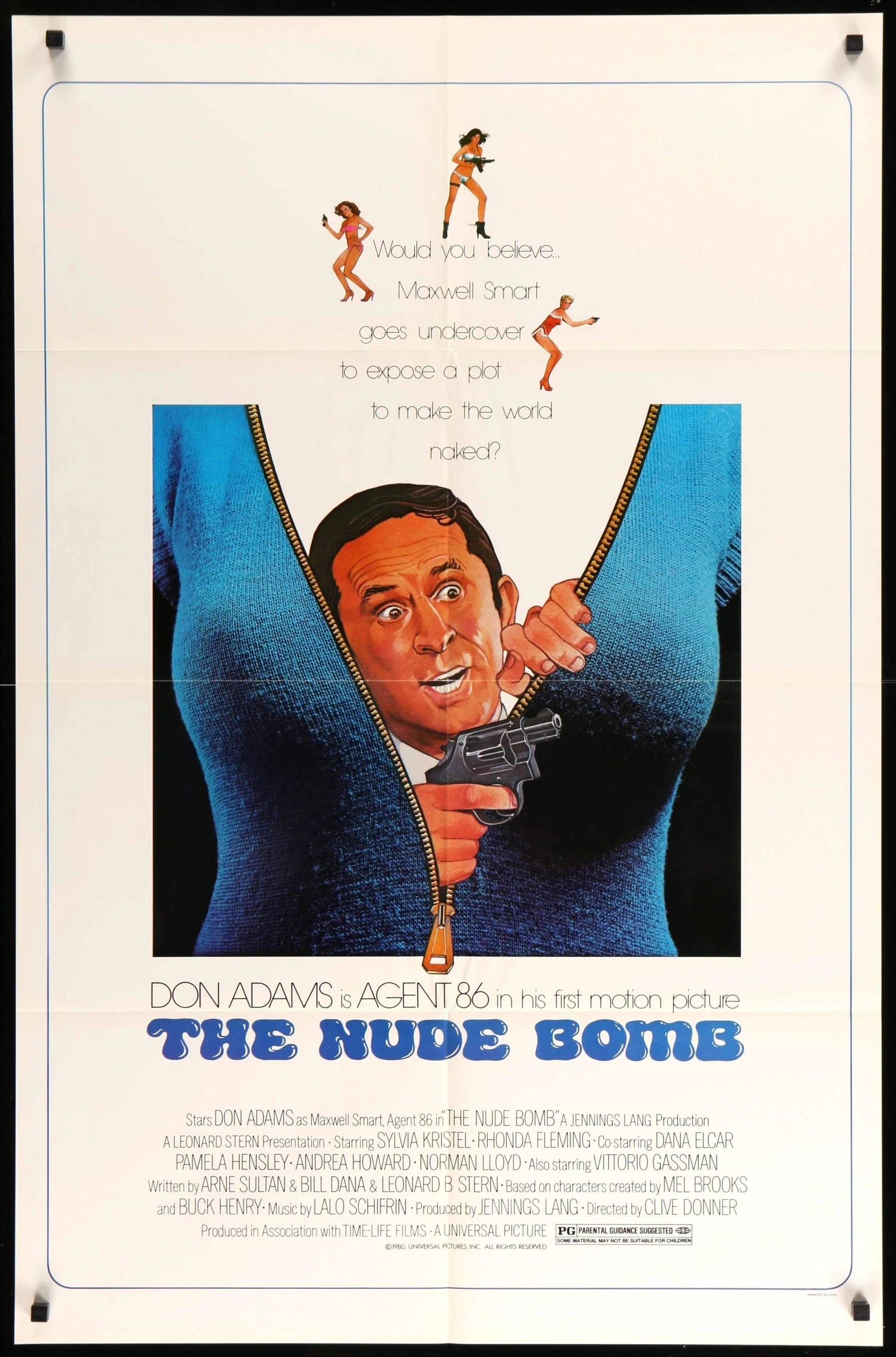 The Nude Bomb Main Poster