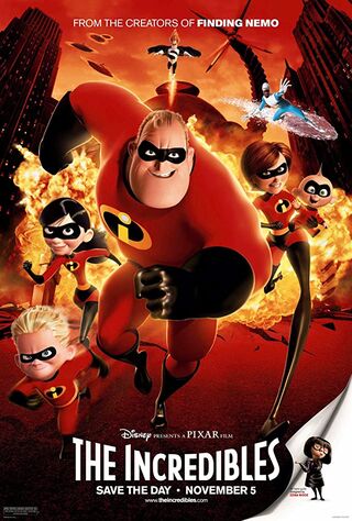 The Incredibles (2004) Main Poster