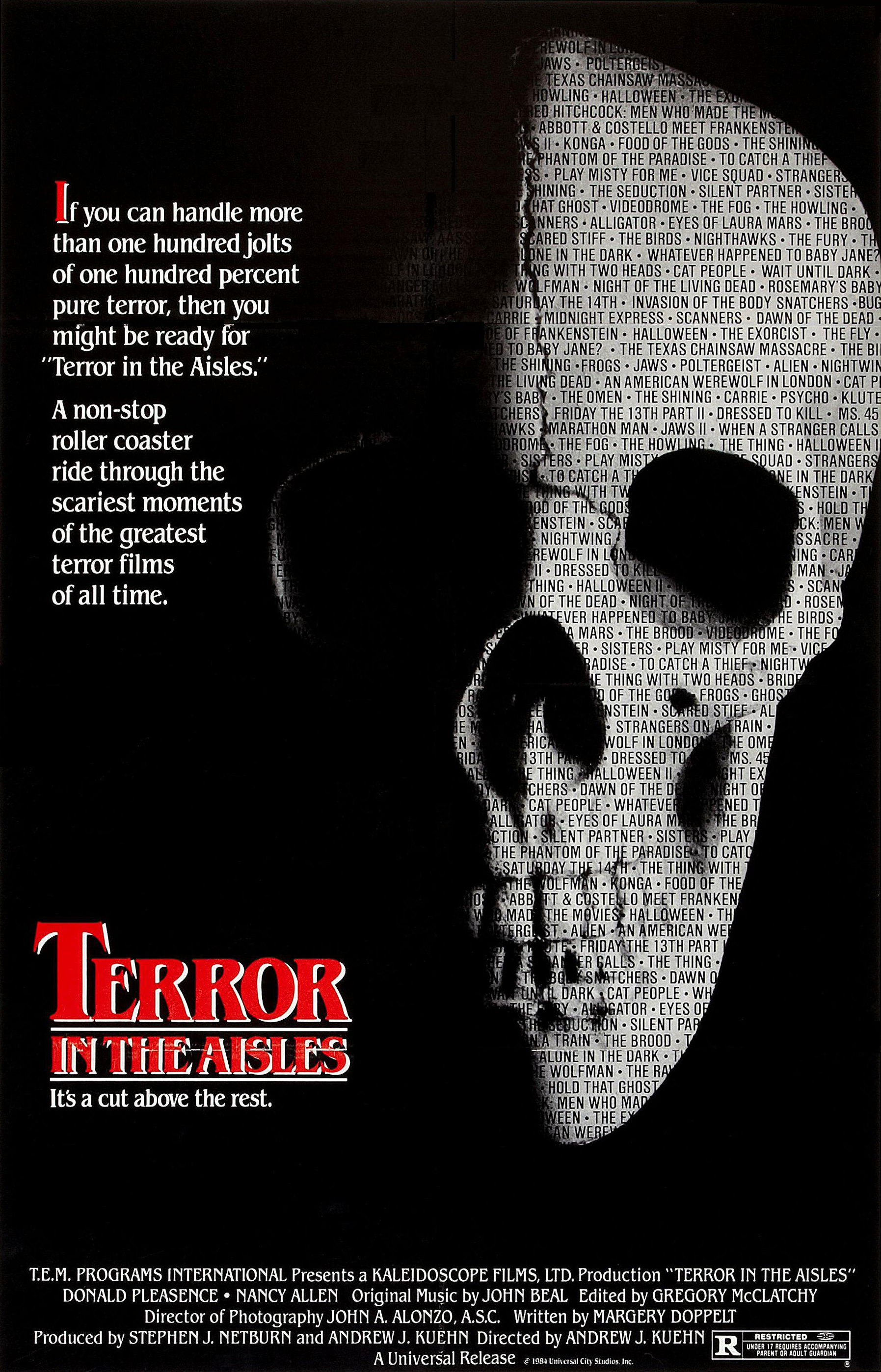 Terror In The Aisles Main Poster