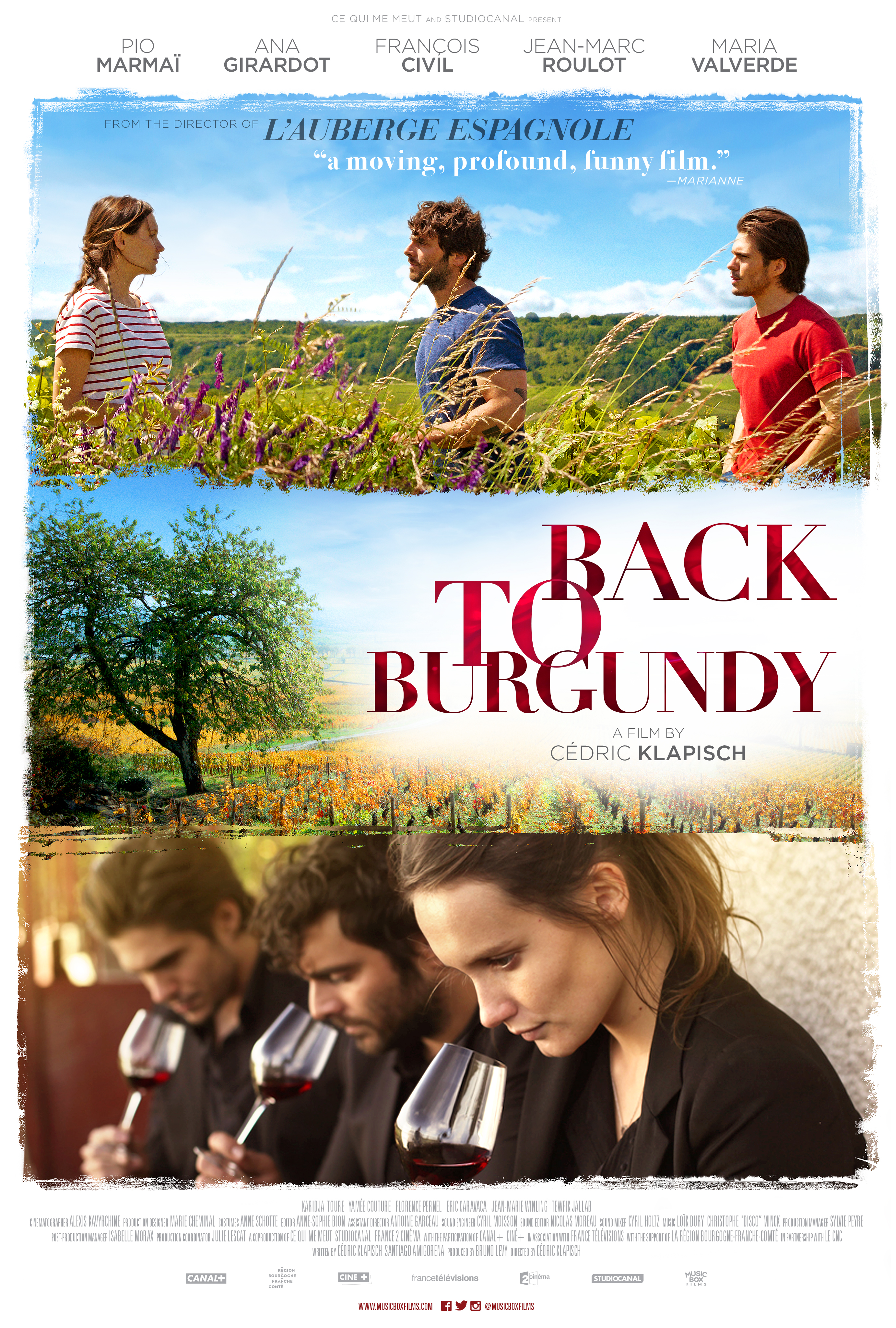 Back To Burgundy Main Poster
