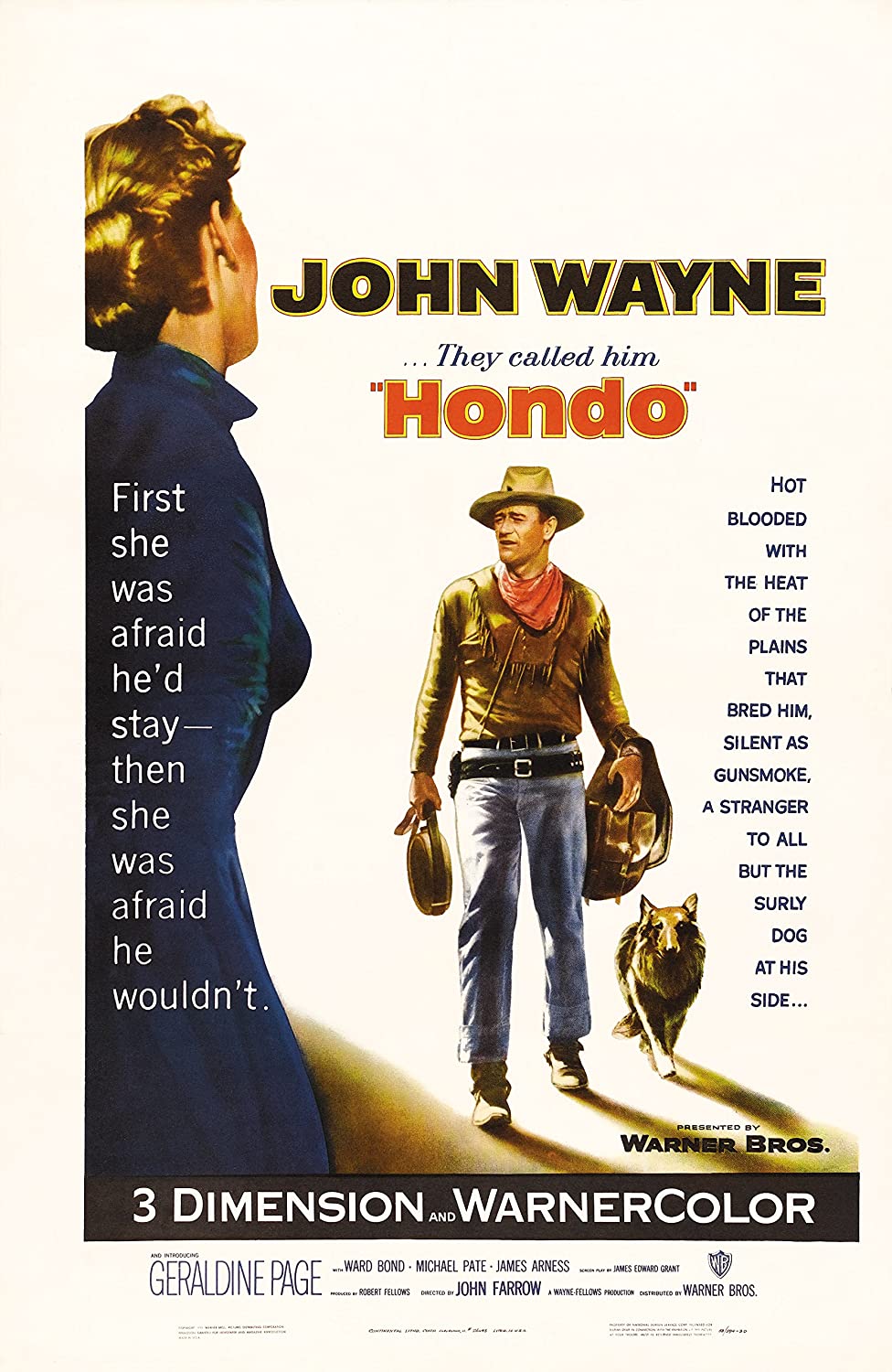 Hondo (1953) Poster #10