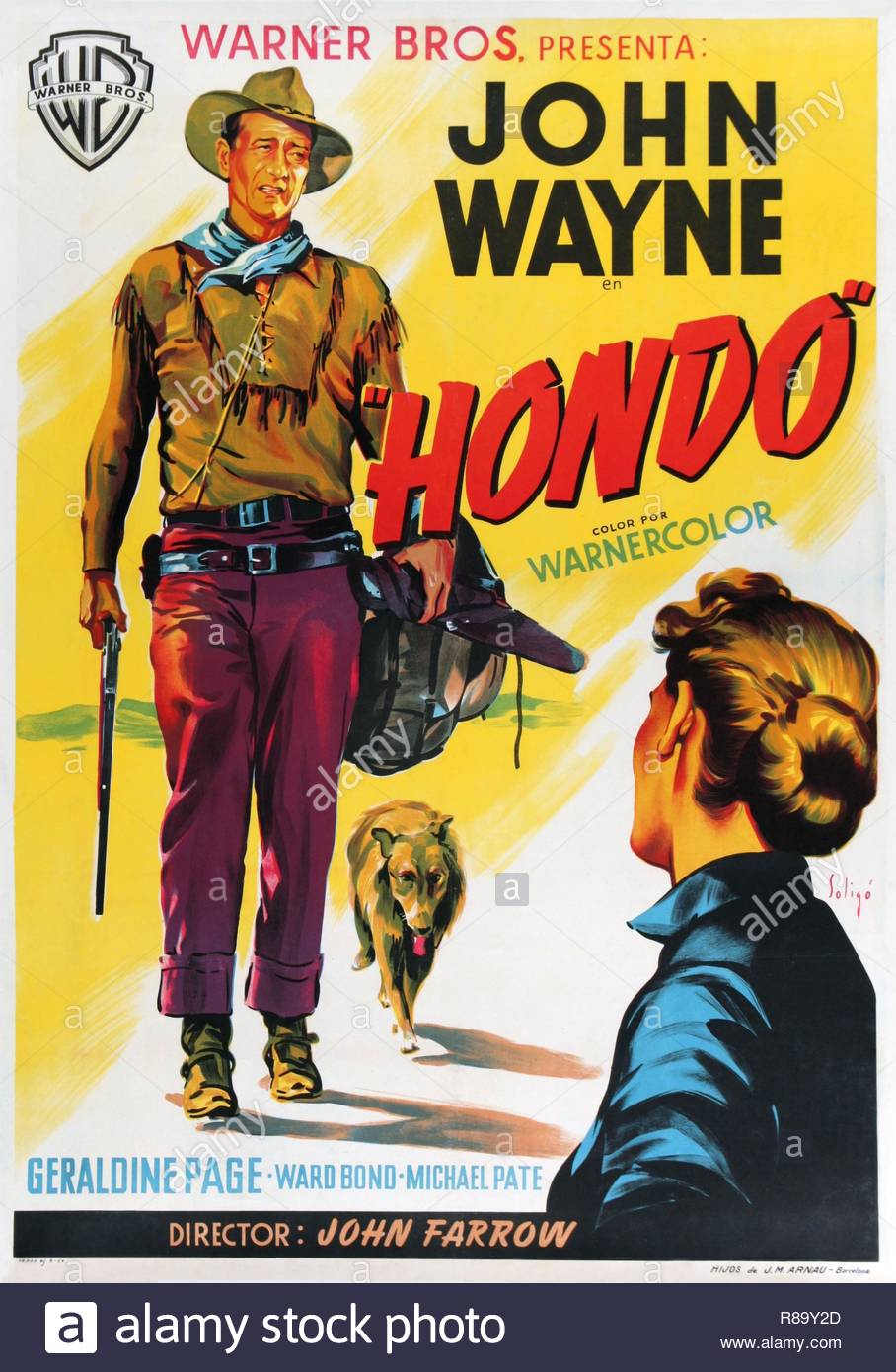 Hondo (1953) Poster #14