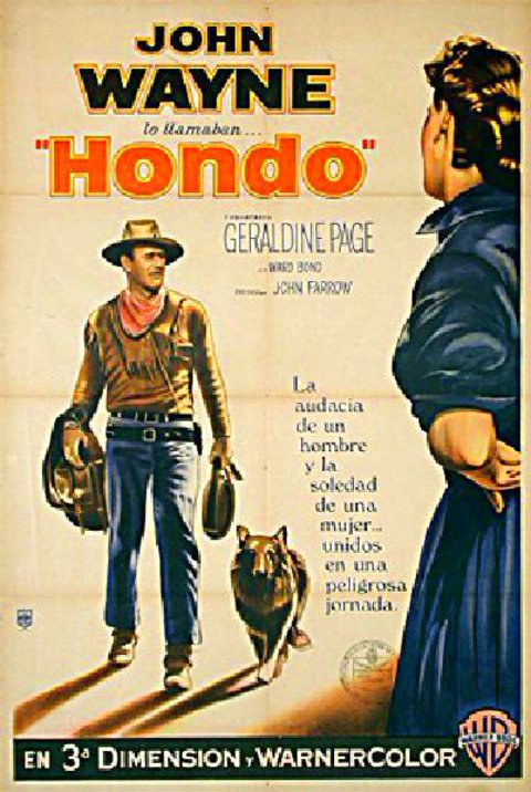 Hondo (1953) Poster #12