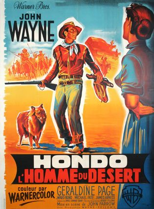 Hondo (1953) Poster #4