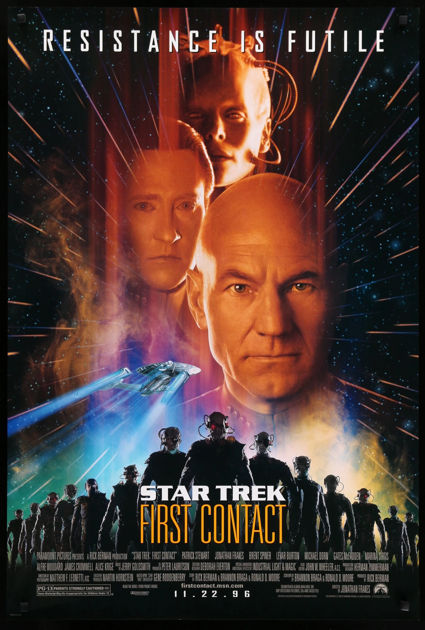 Star Trek: First Contact Main Poster