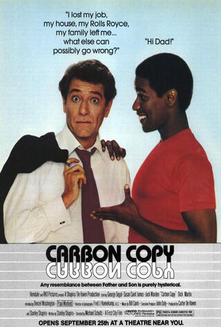 Carbon Copy (1981) Main Poster