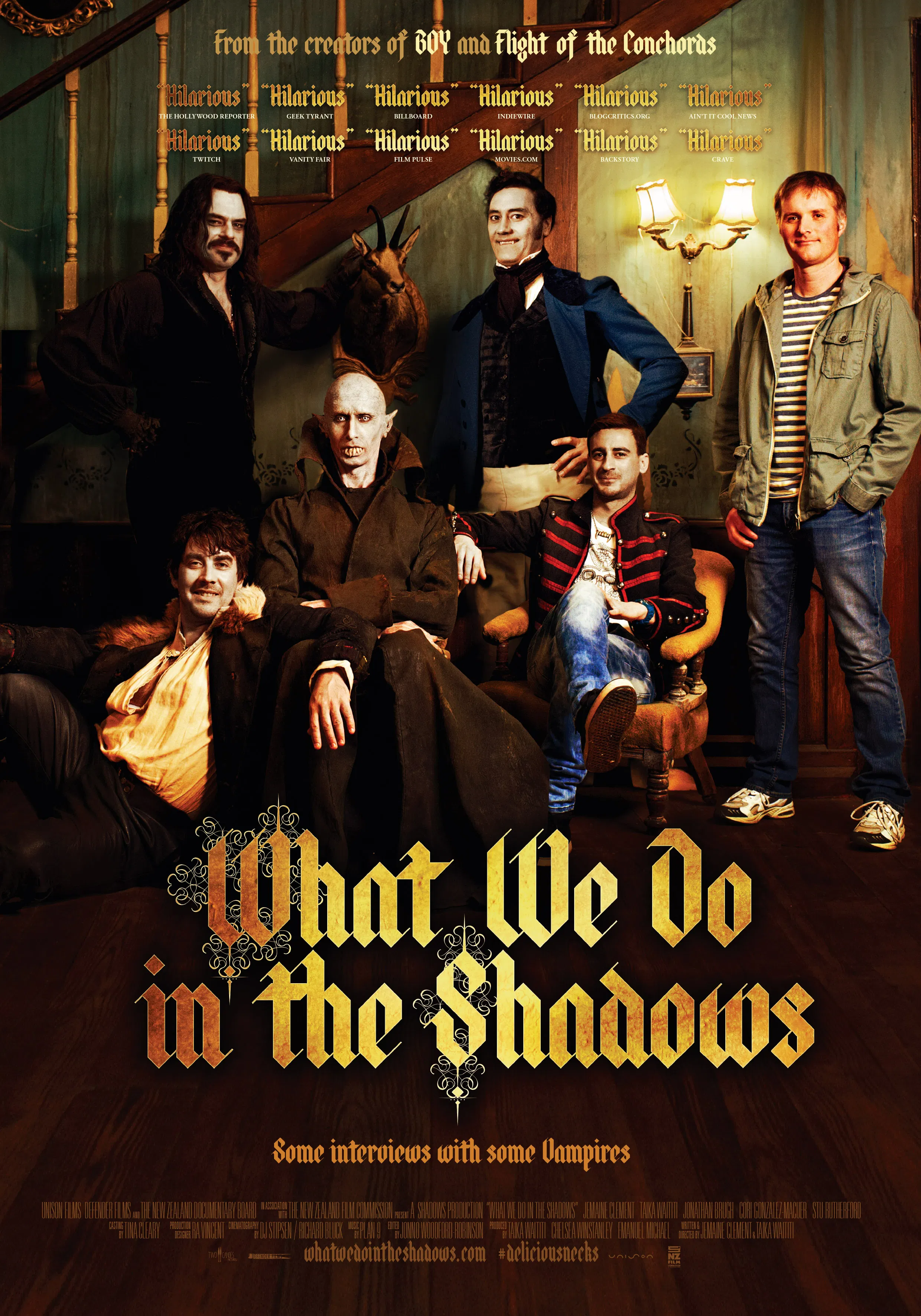 What We Do In The Shadows Main Poster