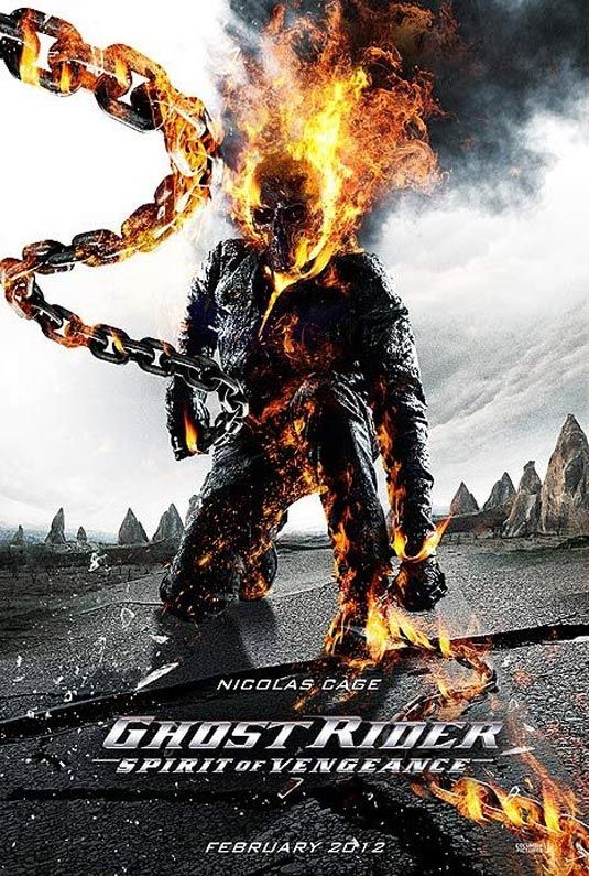 Ghost Rider: Spirit Of Vengeance Main Poster