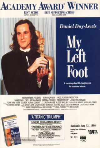 My Left Foot (1990) Main Poster