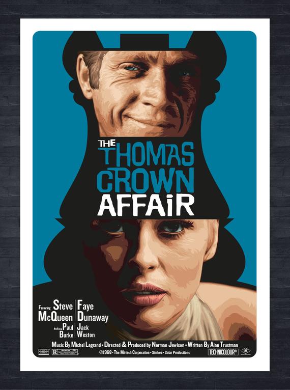The Thomas Crown Affair (1968) Poster #8