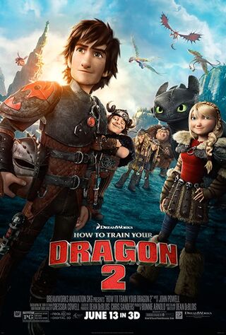 How to Train Your Dragon 2 (2014) Main Poster