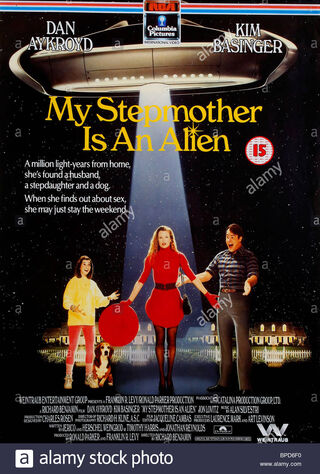 My Stepmother Is An Alien (1988) Main Poster