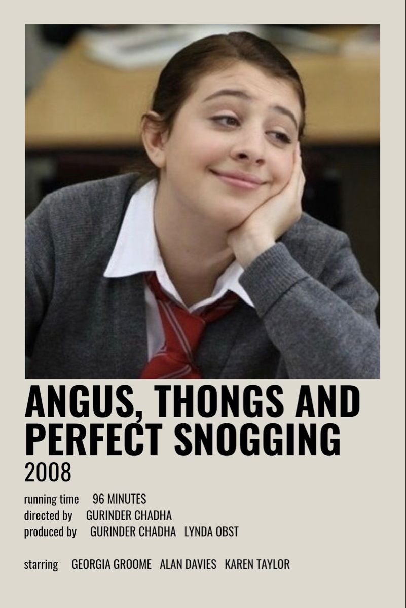 Angus, Thongs And Perfect Snogging Main Poster