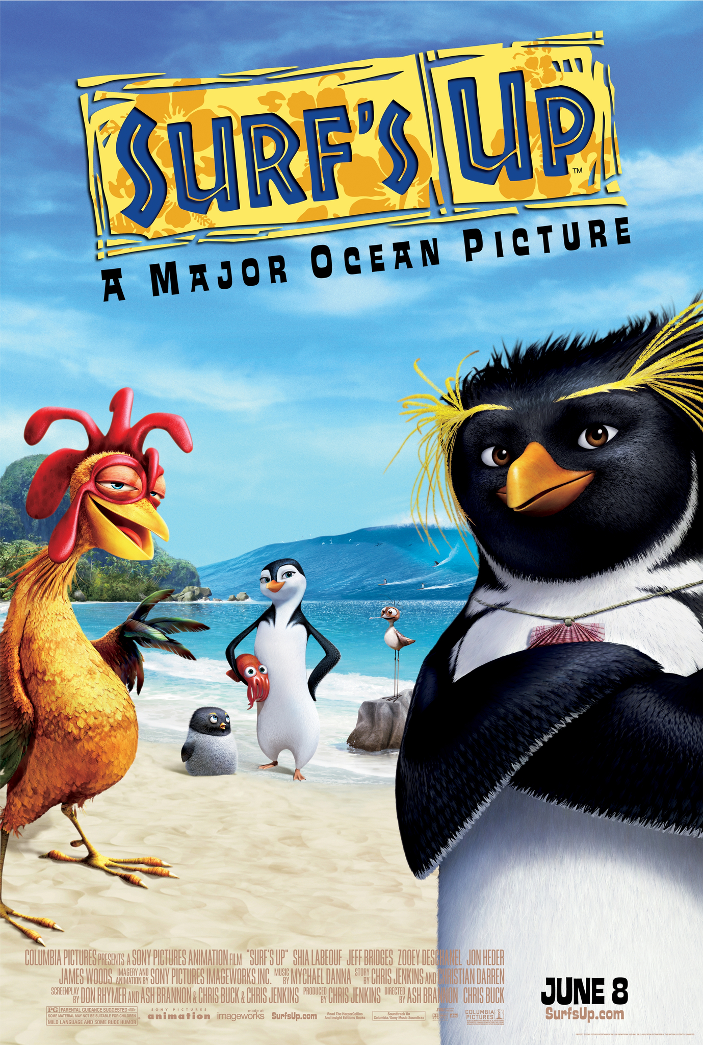 Surf's Up Main Poster