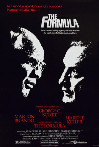 The Formula (1980) Main Poster