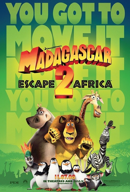 Madagascar: Escape 2 Africa Main Poster