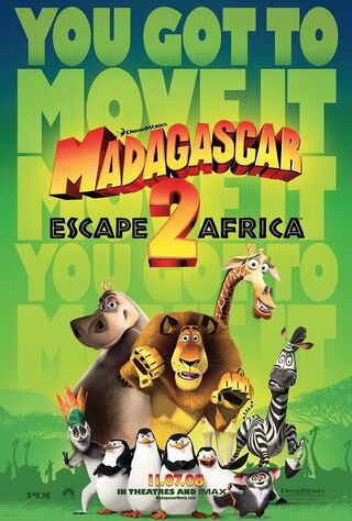 Madagascar: Escape 2 Africa (2008) Main Poster