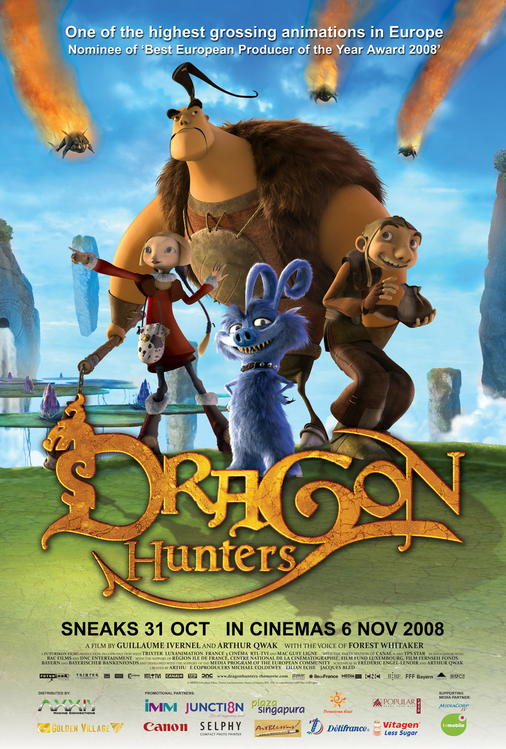 Dragon Hunters Main Poster