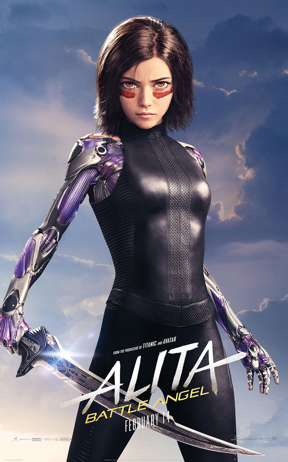 Alita: Battle Angel Main Poster