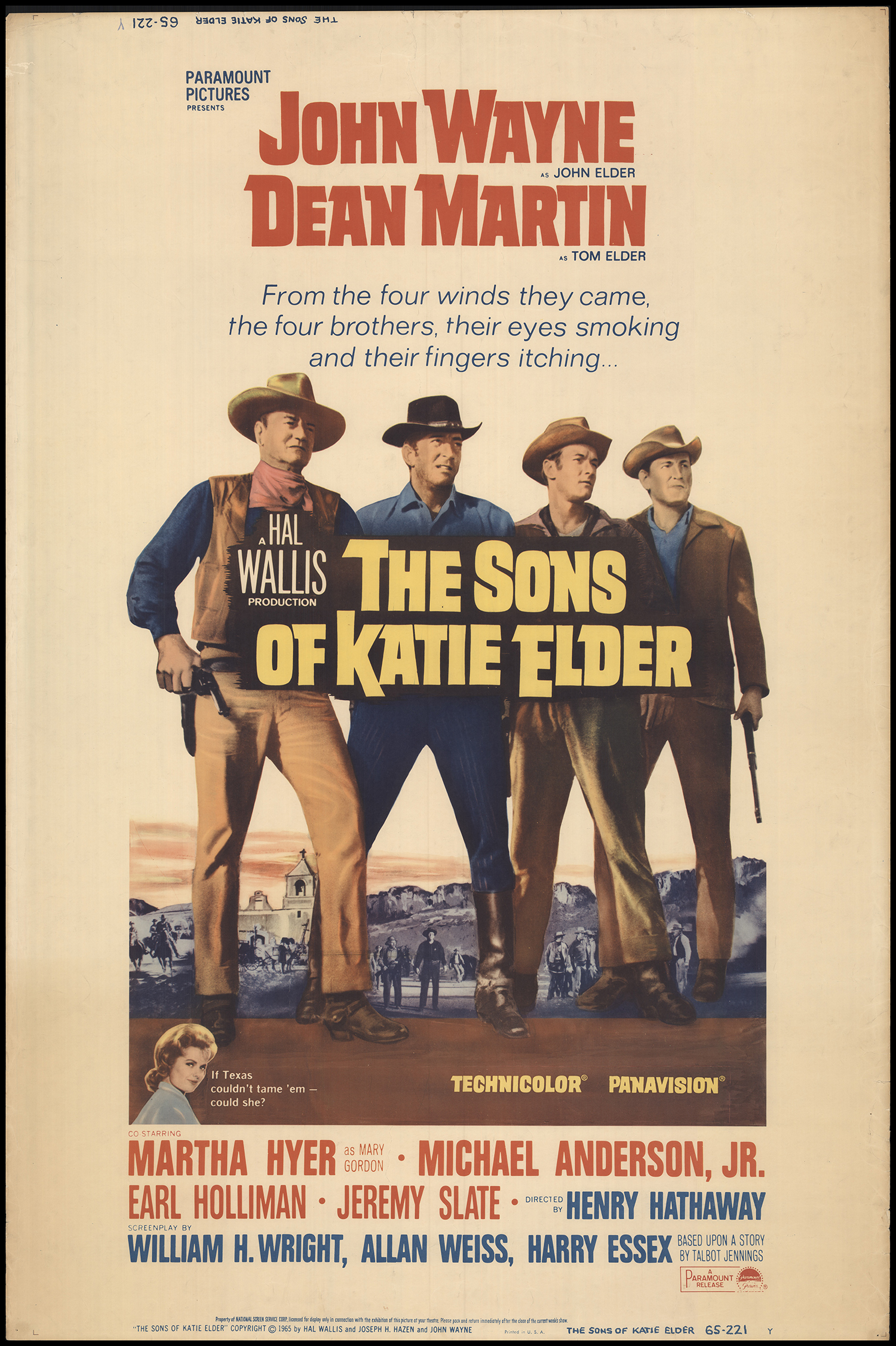 The Sons Of Katie Elder Main Poster