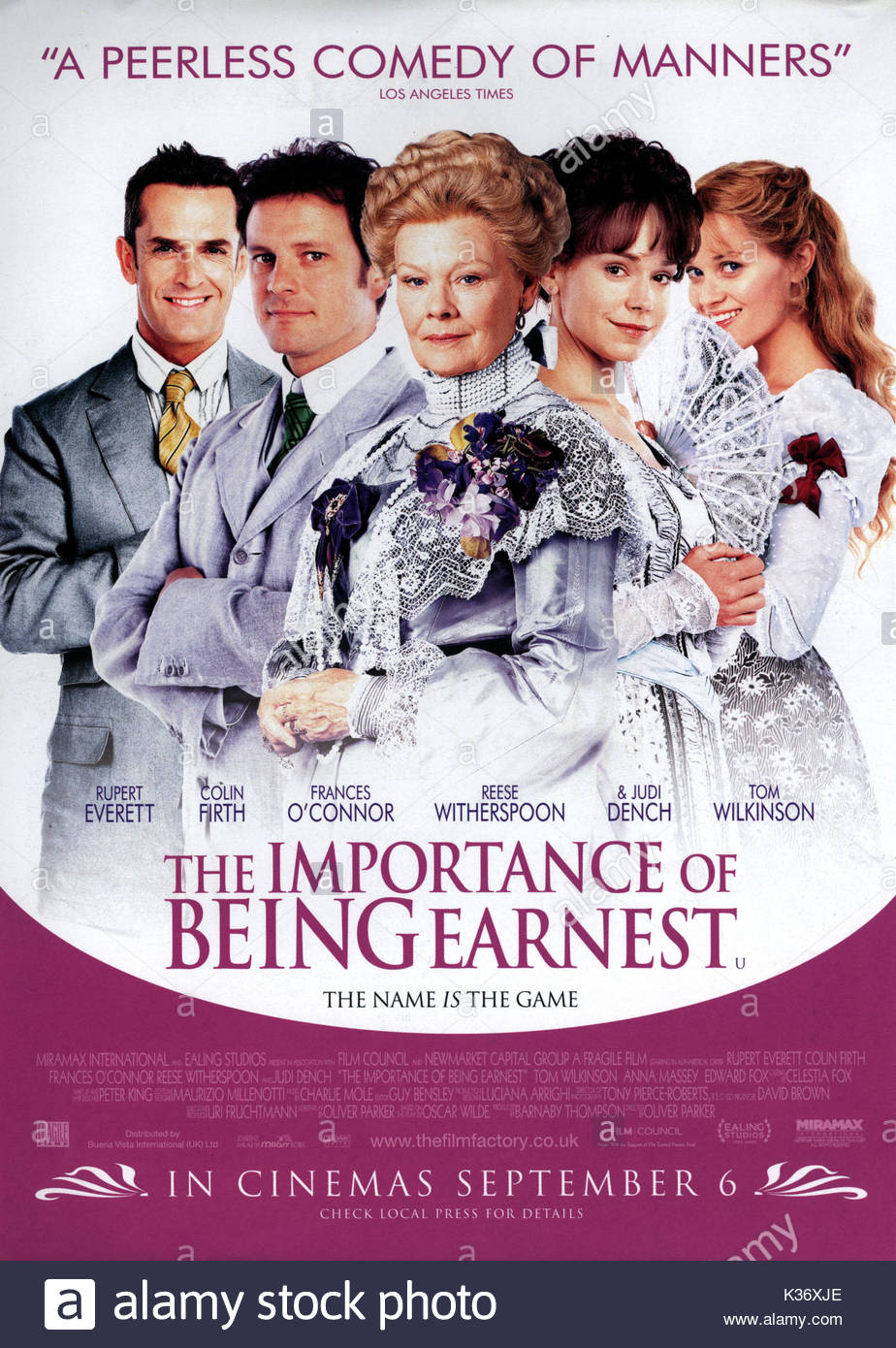 The Importance Of Being Earnest Main Poster