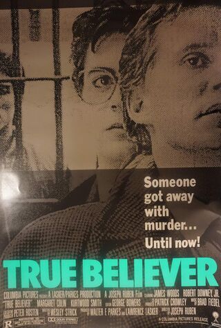 True Believer (1989) Main Poster