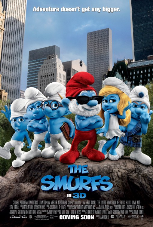 The Smurfs Main Poster