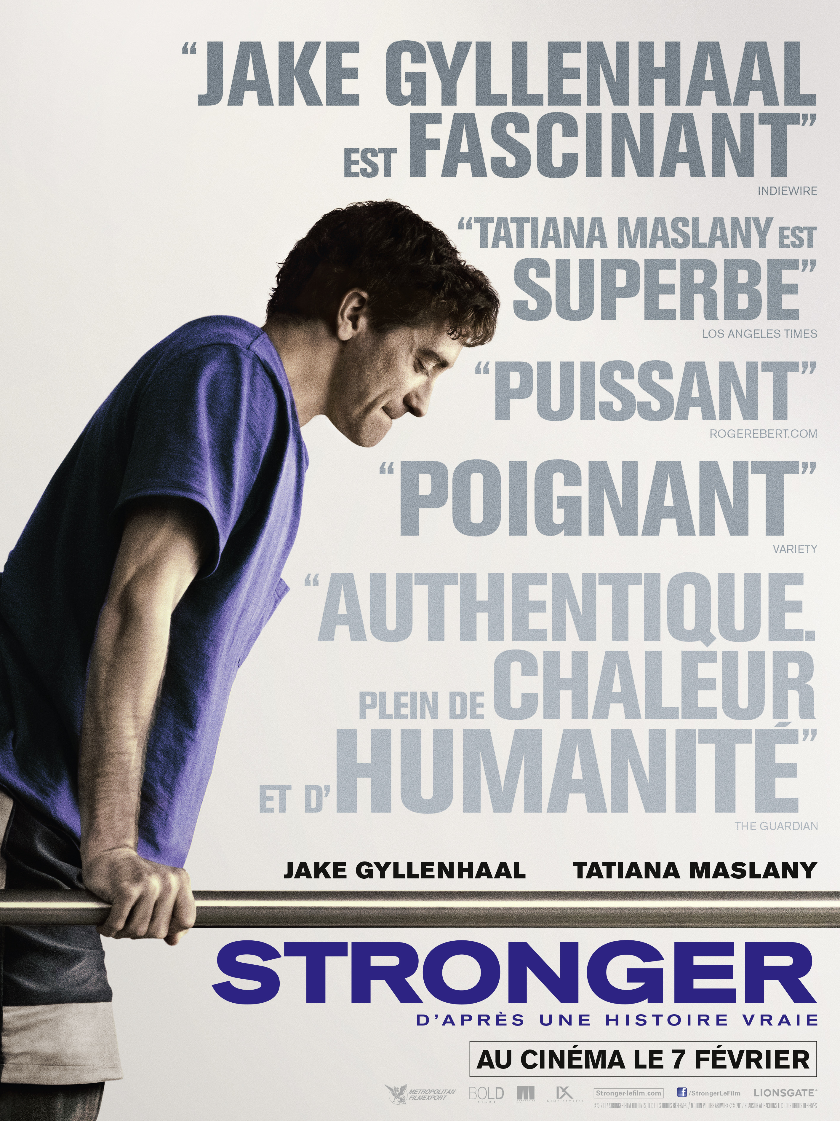 Stronger (2017) Main Poster